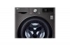 Πλυντήριο-Στεγνωτήριο Ρούχων LG TURBOWASH F4DV910H2S INVERTER DIRECT DRIVE 10,5/7 KG με ατμό και WiFi, μαύρο ατσάλι